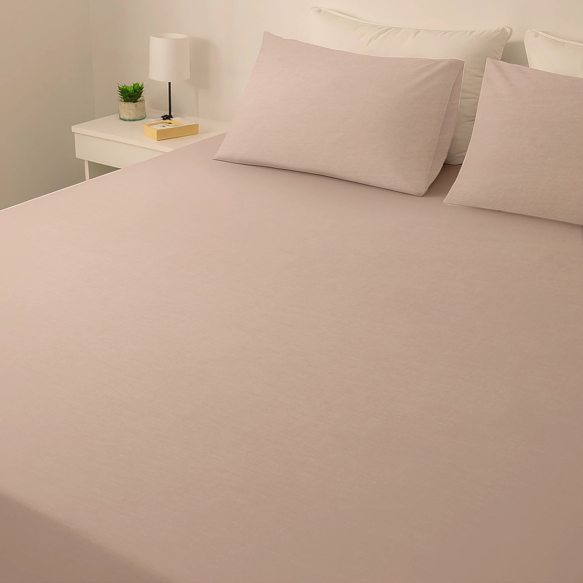 Linen Fitted Sheet Set - Elbadrawi Home