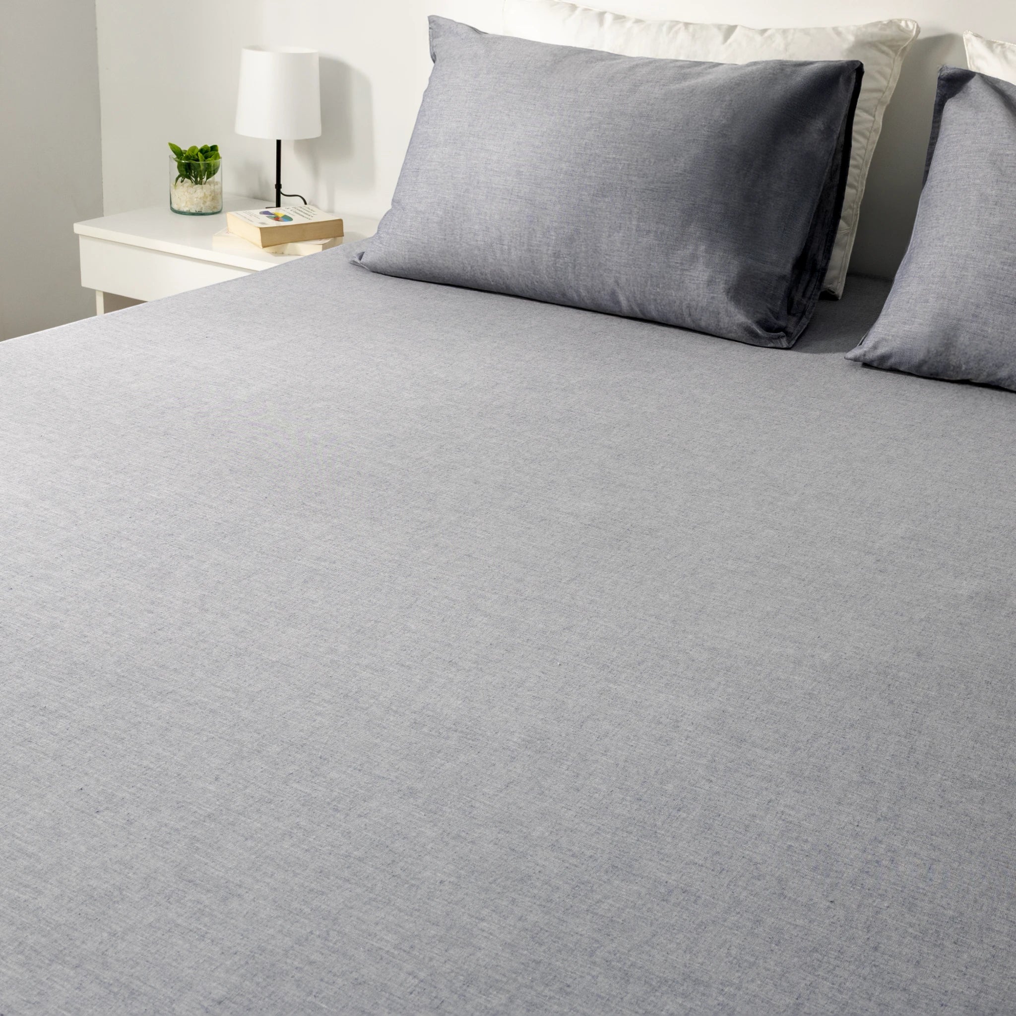 Linen Fitted Sheet Set - Elbadrawi Home