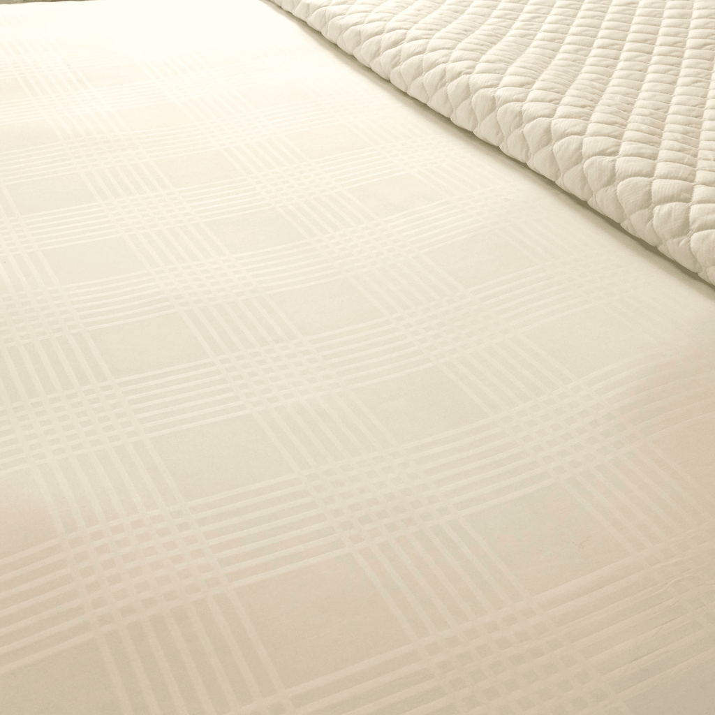 Luxury Fitted Sheet Set (Gridline) - Elbadrawi Home