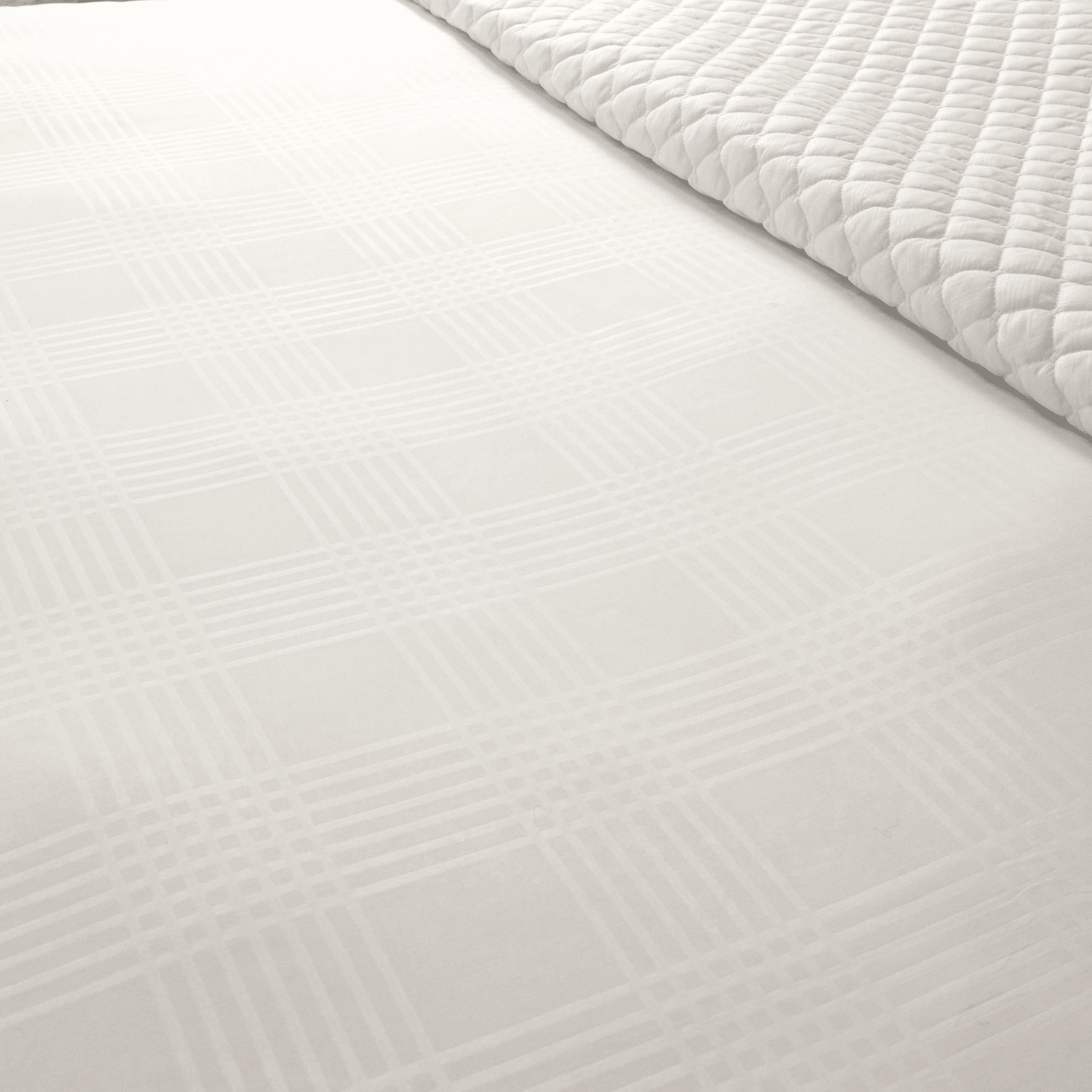 Luxury Fitted Sheet Set (Gridline) - Elbadrawi Home