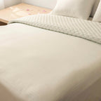 Luxury Fitted Sheet Set (Gridline) - Elbadrawi Home