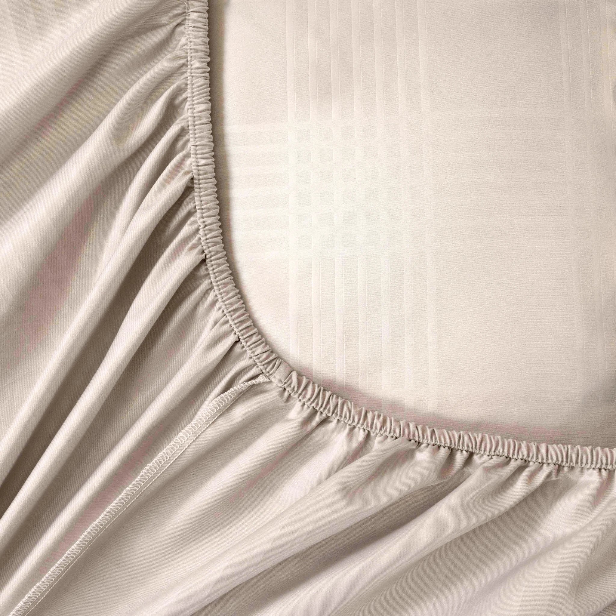 Luxury Fitted Sheet Set (Gridline) - Elbadrawi Home
