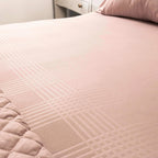 Luxury Fitted Sheet Set (Gridline) - Elbadrawi Home