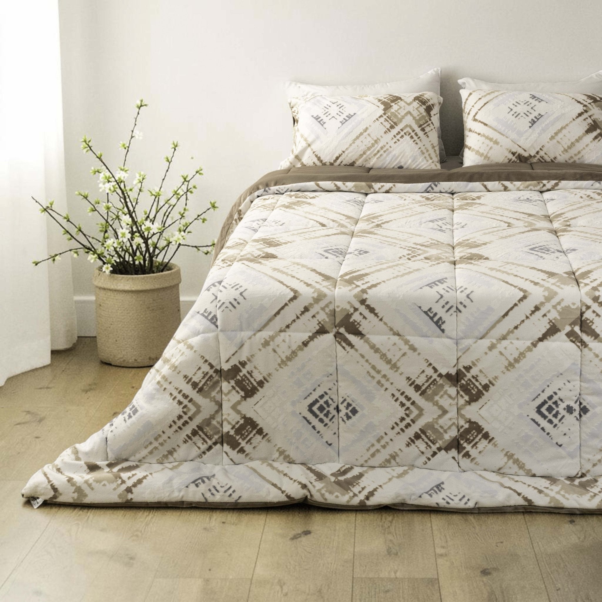 Mink Fur Double - Face Comforter Set - Elbadrawi Home