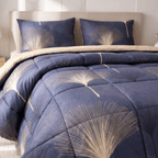 Night Palm Tencel King Comforter Set - Elbadrawi Home