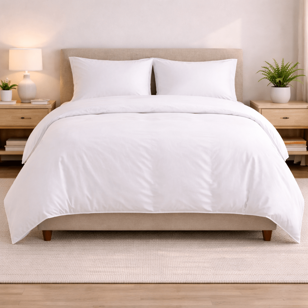 Prime Duvet Cover Set 400TC Percale - Elbadrawi Home