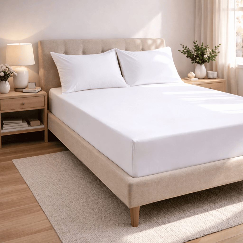 Prime Fitted Sheet Set 400TC Percale - Elbadrawi Home