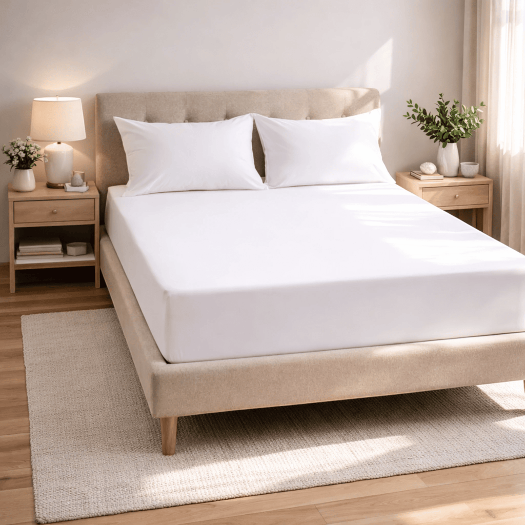 Prime Fitted Sheet Set 400TC Percale - Elbadrawi Home