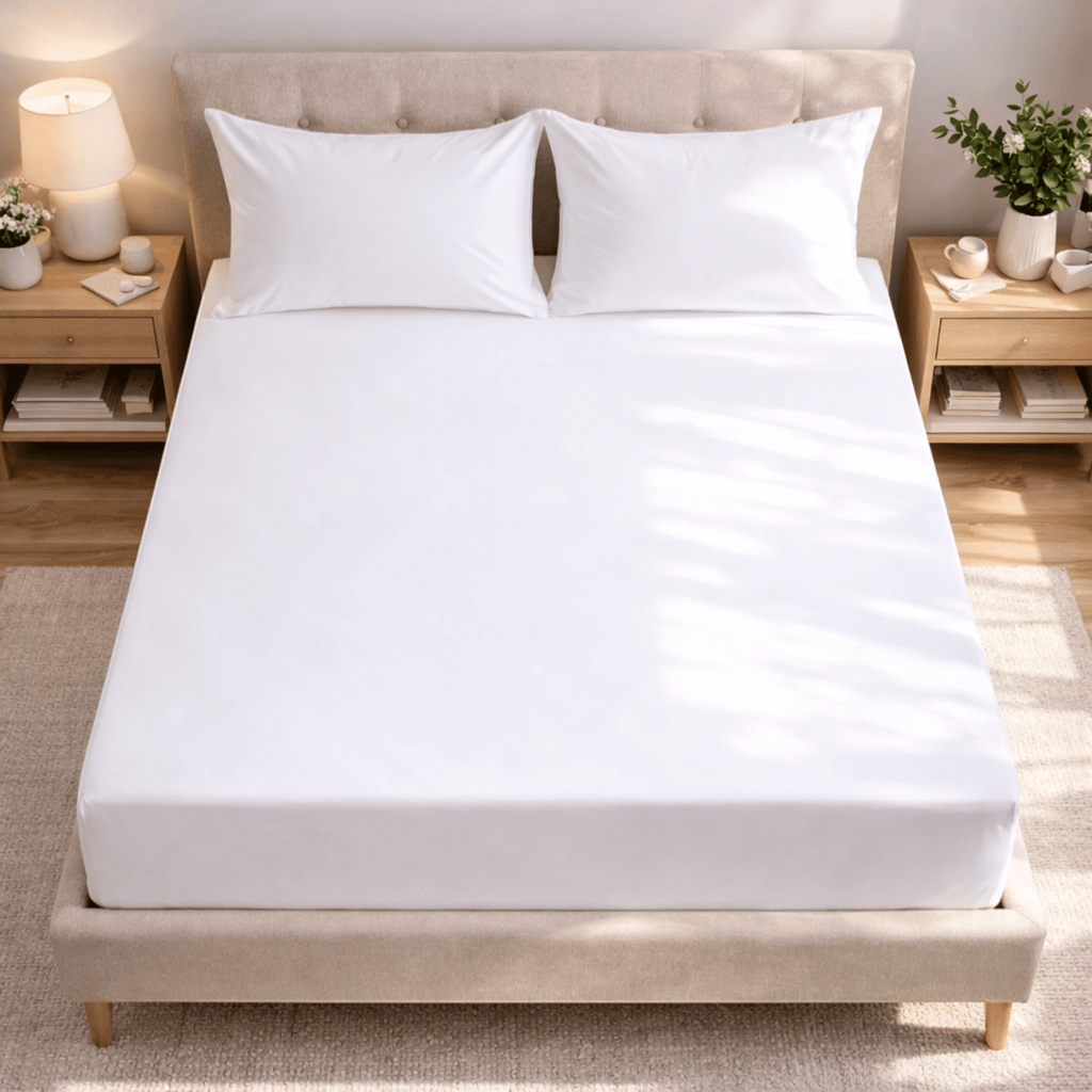 Prime Fitted Sheet Set 400TC Percale - Elbadrawi Home