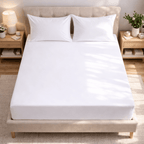Prime Fitted Sheet Set 400TC Percale - Elbadrawi Home