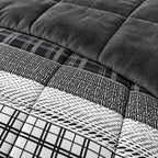 Printed Tencel & Mink Fur Comforter Set - Elbadrawi Home