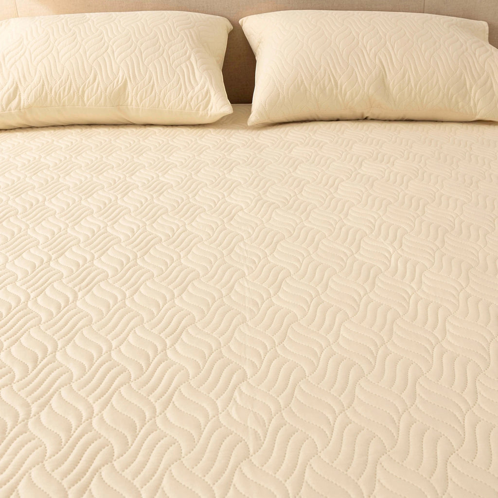 Quilted Fitted Sheet Set (Water - Resistant) - Elbadrawi Home