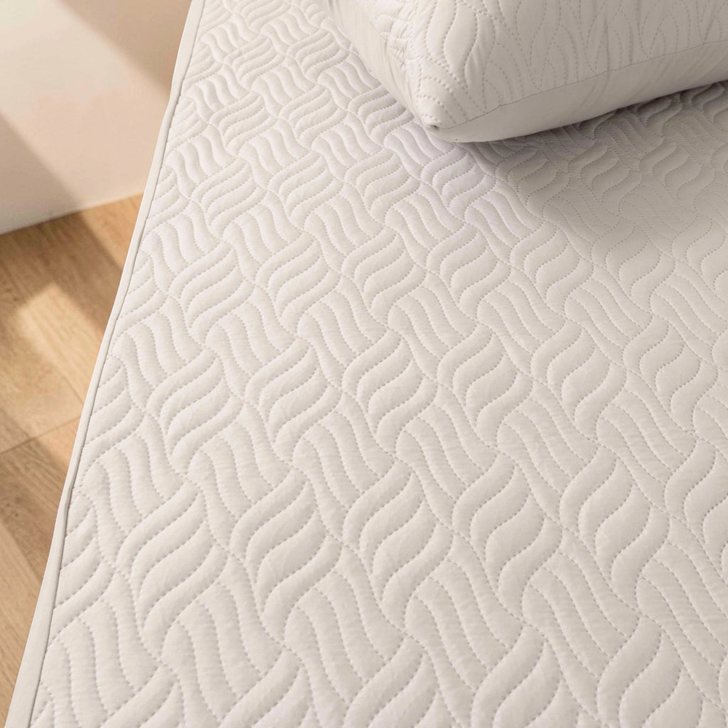 Quilted Fitted Sheet Set (Water - Resistant) - Elbadrawi Home