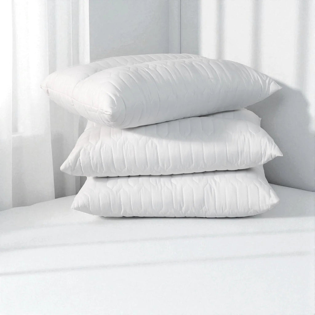Quilted Support Pillow 1100g - Elbadrawi Home