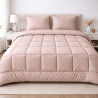 Ranforce All Seasons Comforter Set (Checks) - Elbadrawi Home