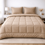 Ranforce All Seasons Comforter Set (Checks) - Elbadrawi Home