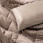Ranforce All Seasons Comforter Set (Stripes) - Elbadrawi Home