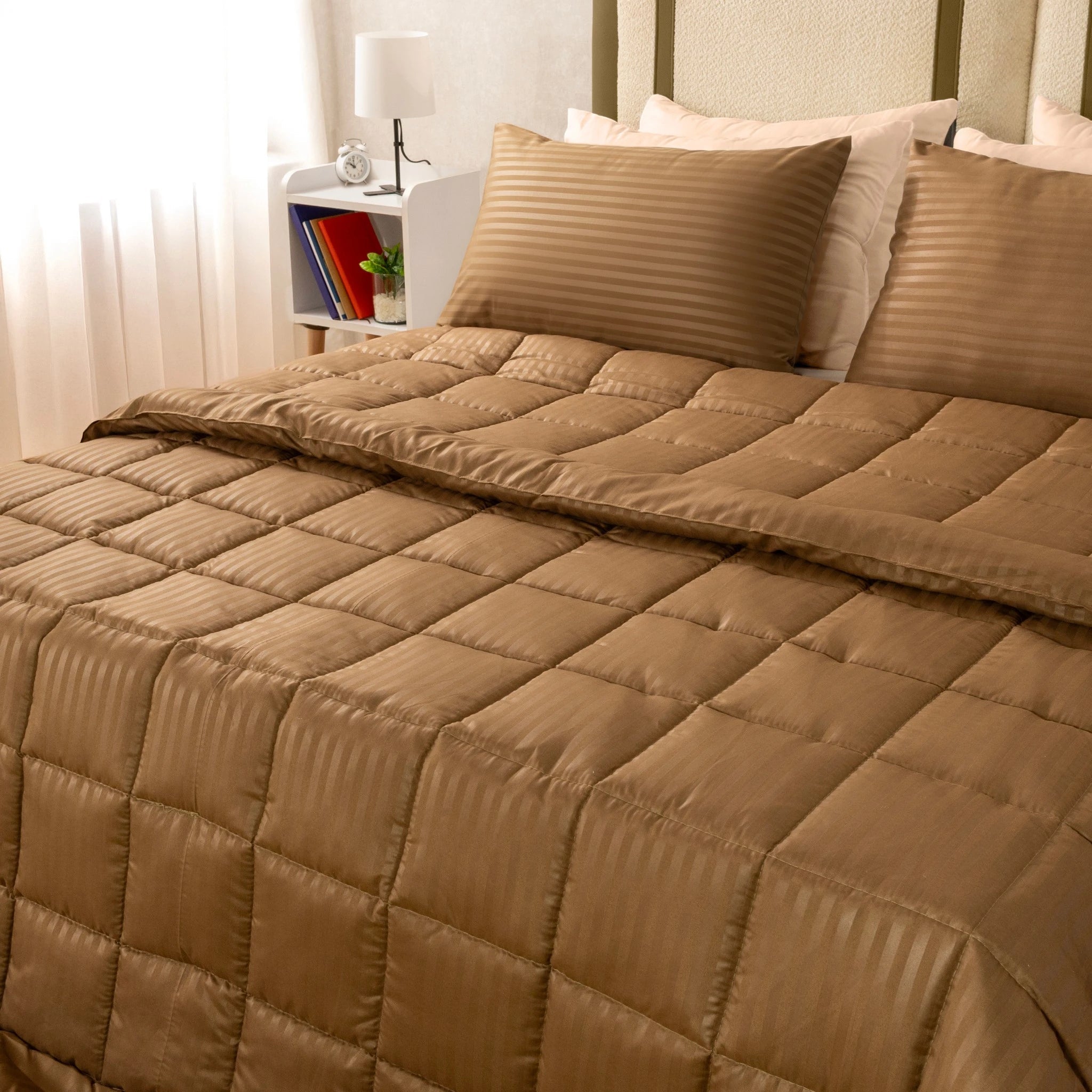 Ranforce All Seasons Comforter Set (Stripes) - Elbadrawi Home