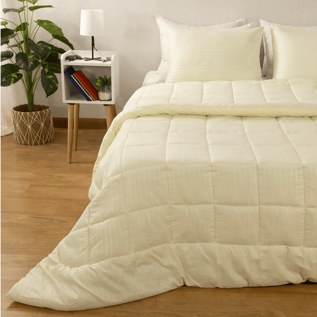Ranforce All Seasons Comforter Set (Stripes) - Elbadrawi Home