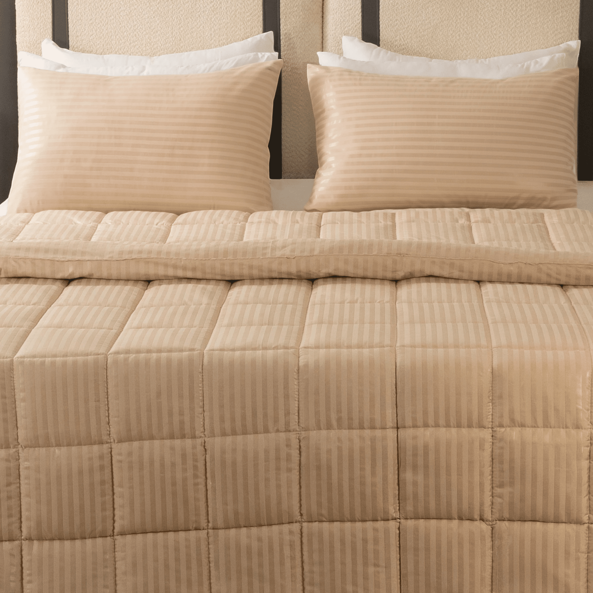 Ranforce All Seasons Comforter Set (Stripes) - Elbadrawi Home
