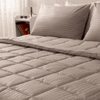 Ranforce All Seasons Comforter Set (Stripes) - Elbadrawi Home