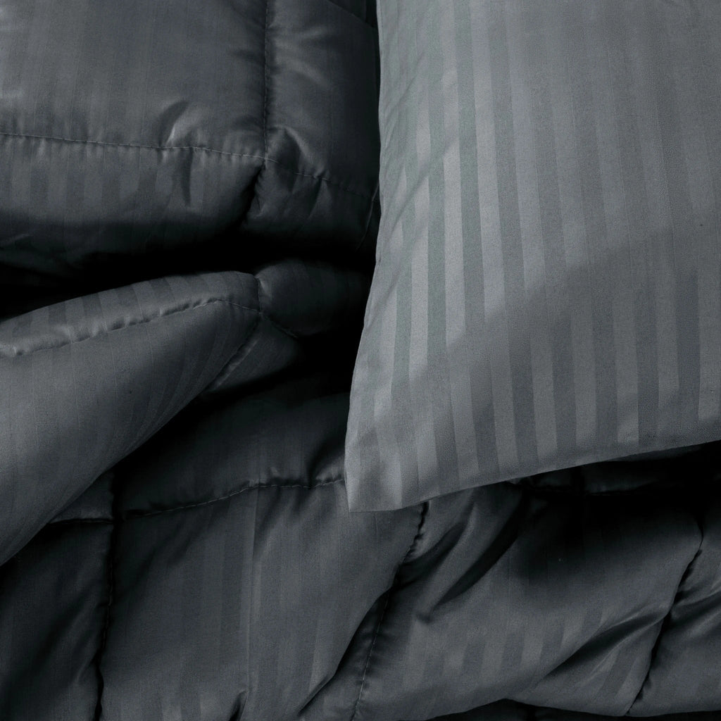 Ranforce All Seasons Comforter Set (Stripes) - Elbadrawi Home
