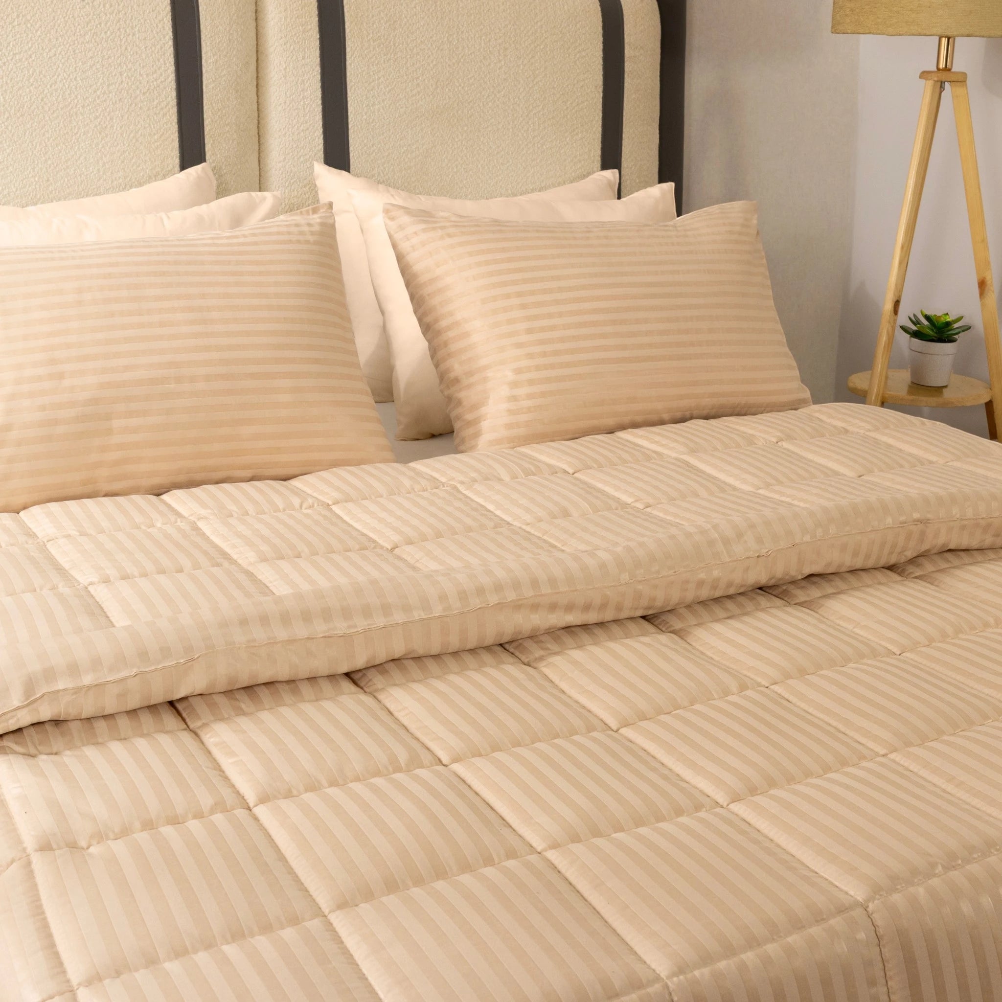 Ranforce All Seasons Comforter Set (Stripes) - Elbadrawi Home