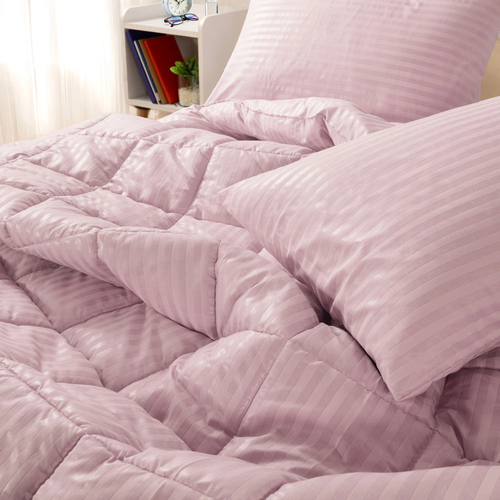 Ranforce All Seasons Comforter Set (Stripes) - Elbadrawi Home