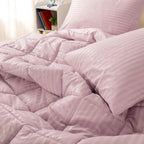 Ranforce All Seasons Comforter Set (Stripes) - Elbadrawi Home