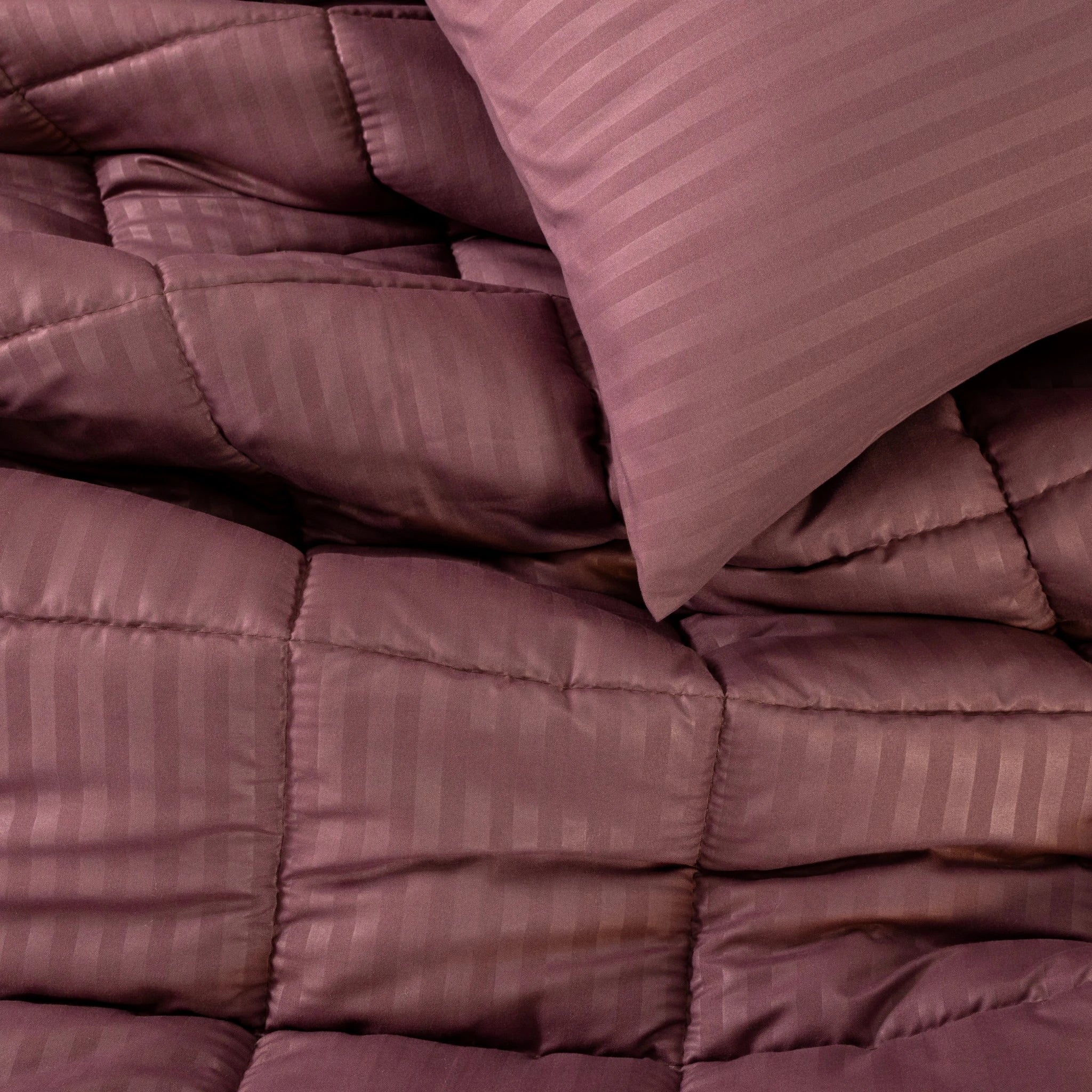 Ranforce All Seasons Comforter Set (Stripes) - Elbadrawi Home