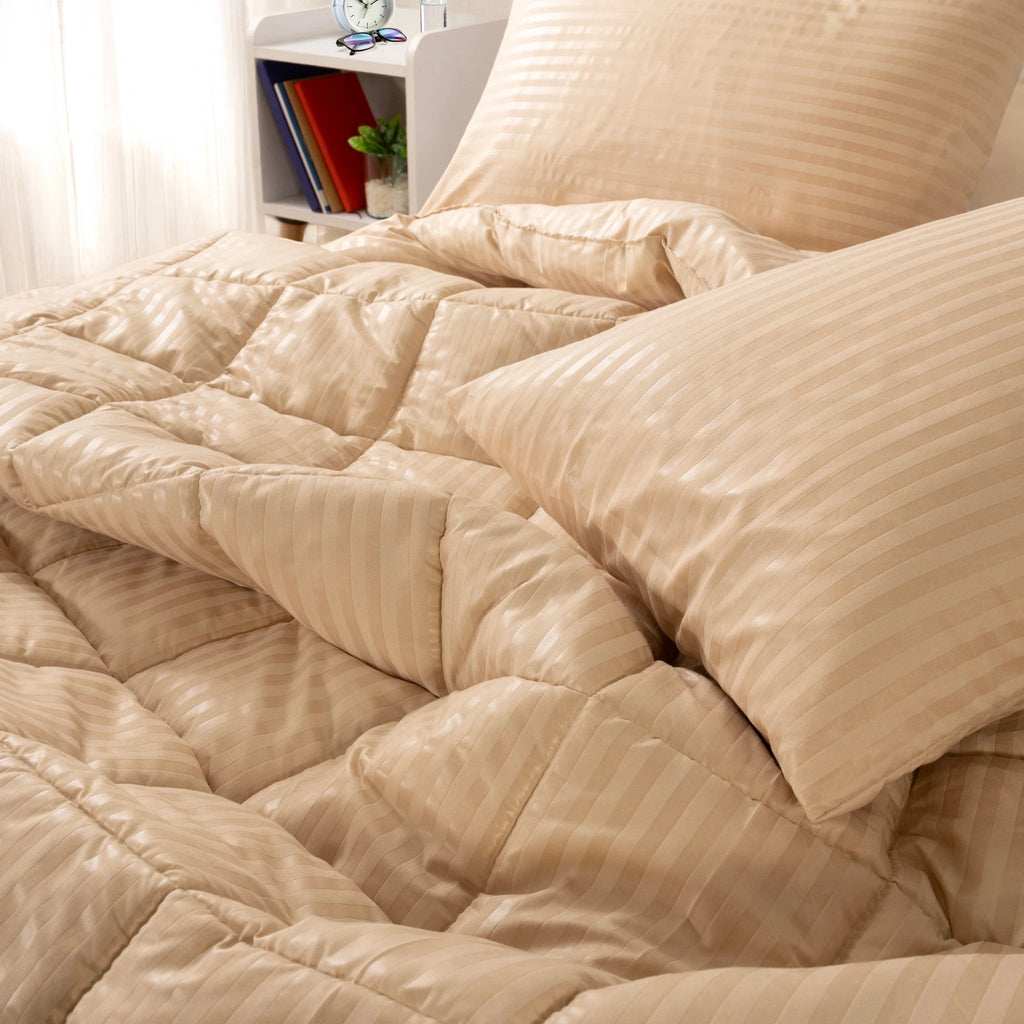 Ranforce All Seasons Comforter Set (Stripes) - Elbadrawi Home