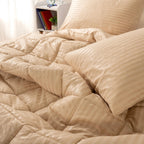Ranforce All Seasons Comforter Set (Stripes) - Elbadrawi Home