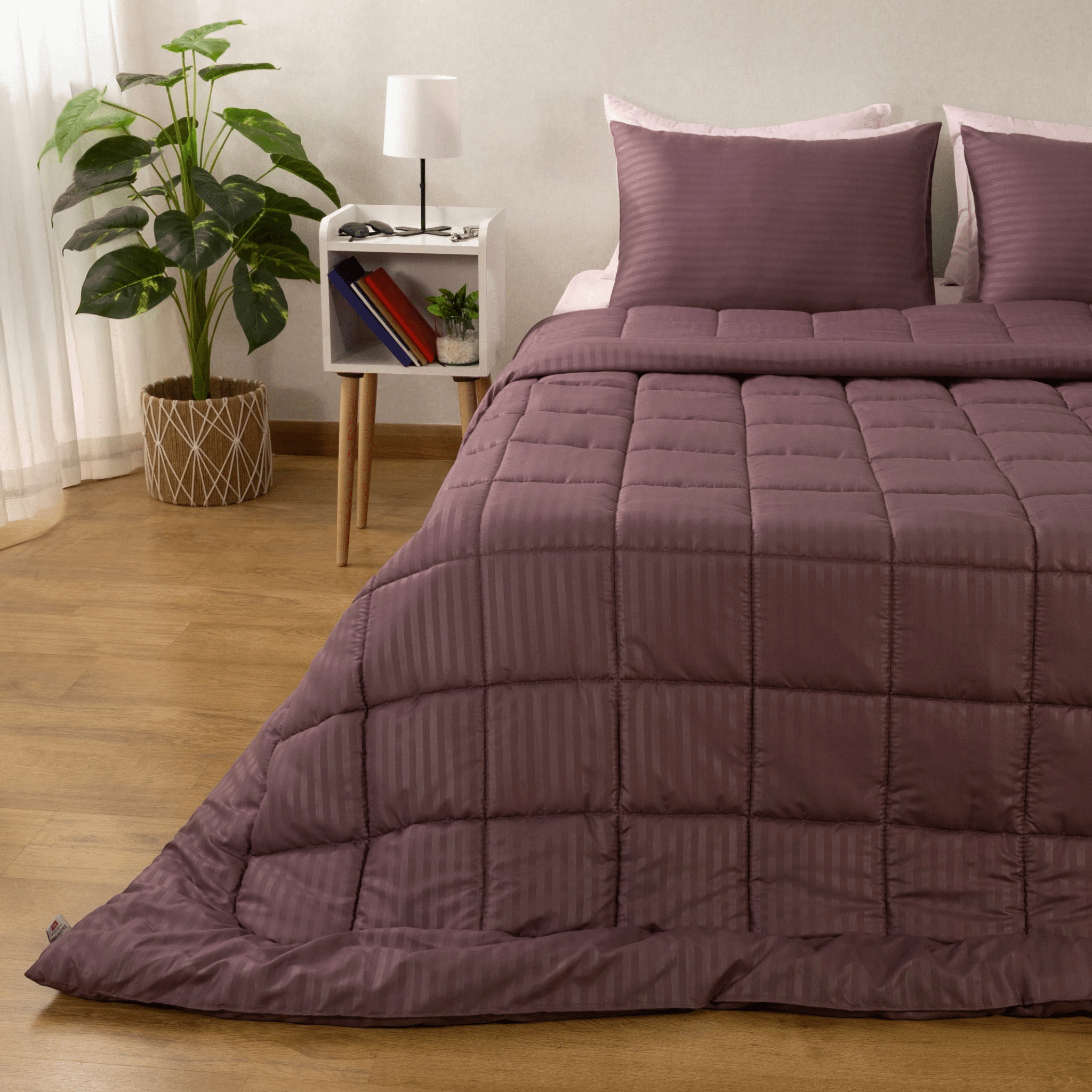 Ranforce All Seasons Comforter Set (Stripes) - Elbadrawi Home