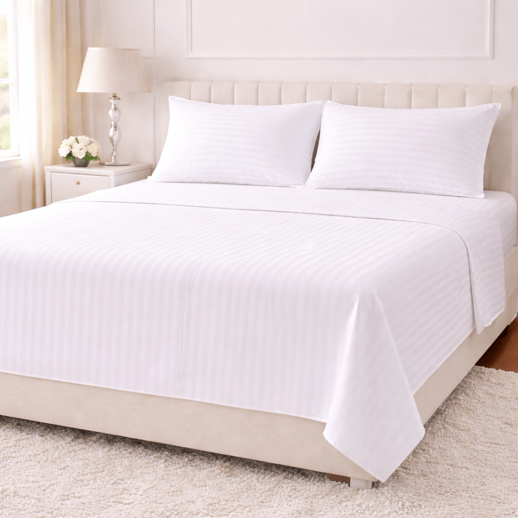 Ranforce Flat Sheet Set - Elbadrawi Home