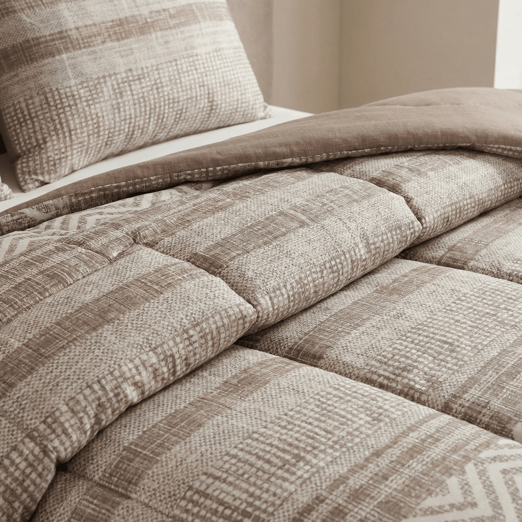 Sahara Trace Tencel King Comforter Set - Elbadrawi Home