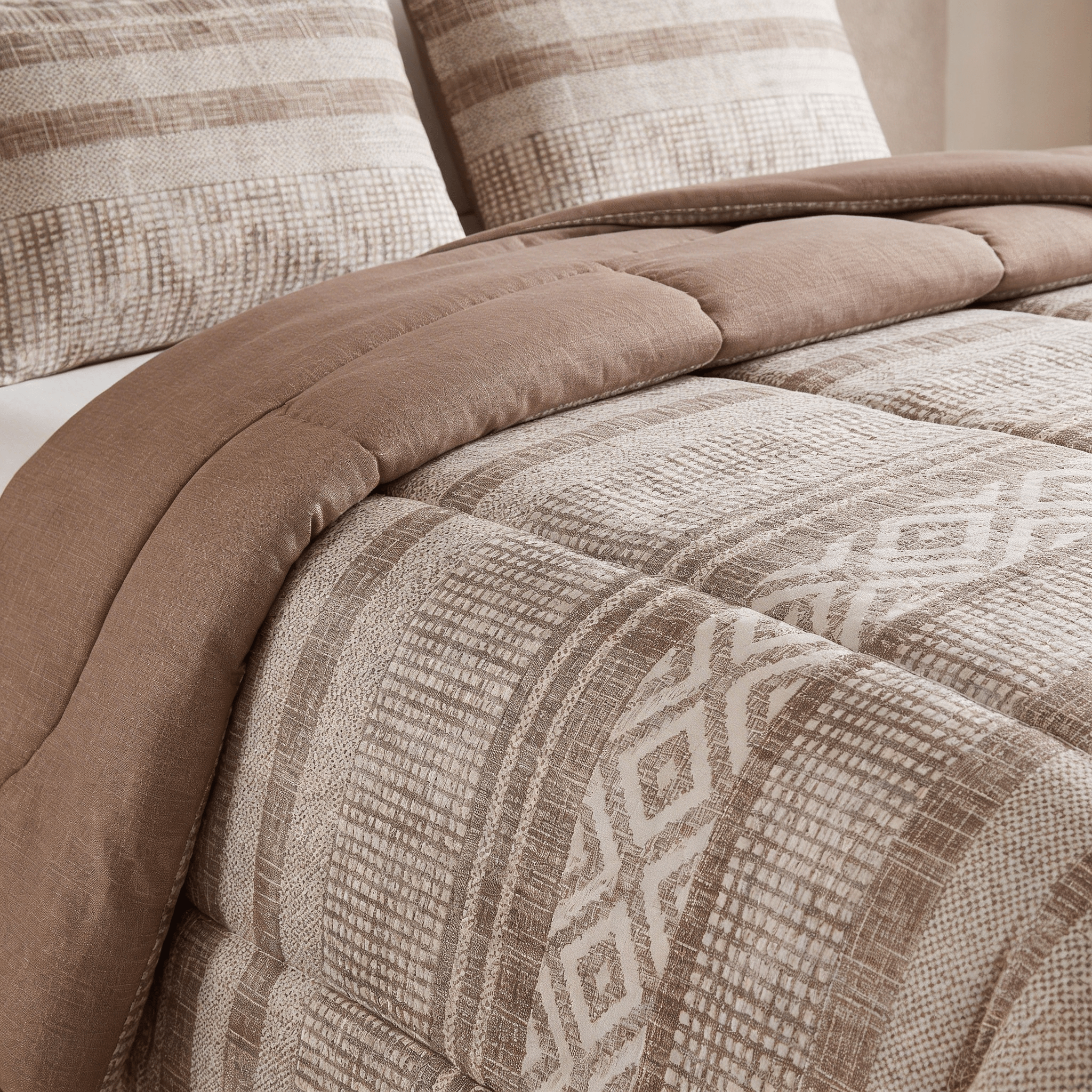 Sahara Trace Tencel King Comforter Set - Elbadrawi Home