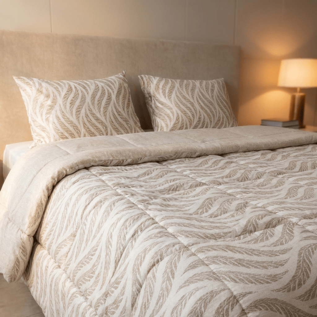 Sandwave Tencel King Comforter Set - Elbadrawi Home