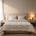 Sandwave Tencel King Comforter Set - Elbadrawi Home
