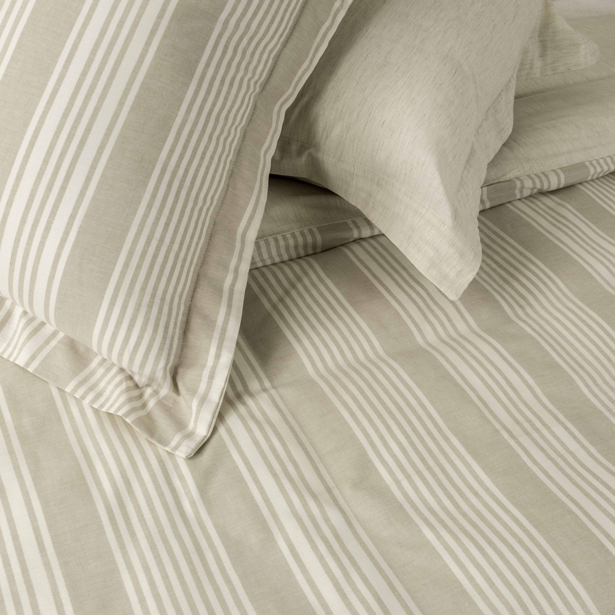 Shoreline Stripe Linen Duvet Cover Set - Elbadrawi Home