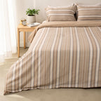 Shoreline Stripe Linen Duvet Cover Set - Elbadrawi Home