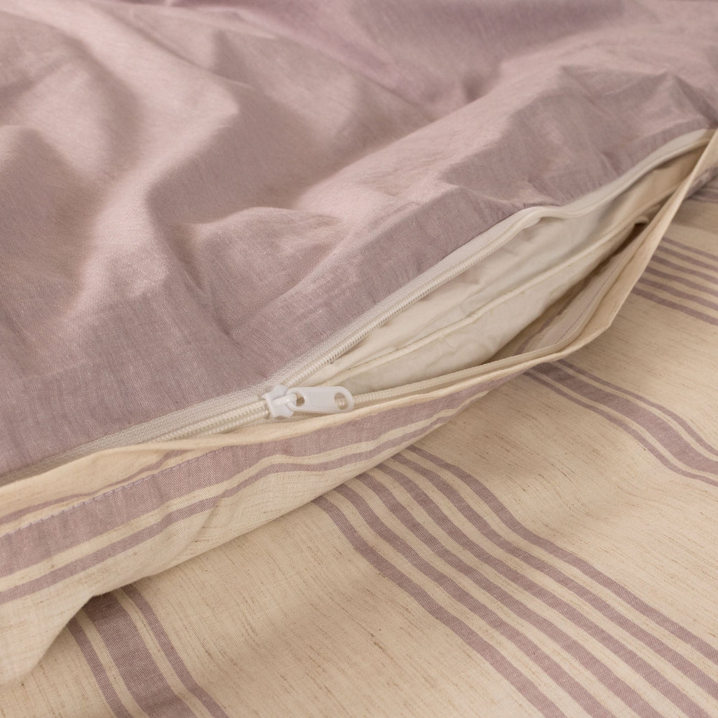 Shoreline Stripe Linen Duvet Cover Set - Elbadrawi Home