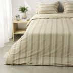 Shoreline Stripe Linen Duvet Cover Set - Elbadrawi Home