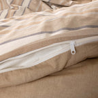 Shoreline Stripe Linen Duvet Cover Set - Elbadrawi Home