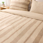 Shoreline Stripe Linen Duvet Cover Set - Elbadrawi Home