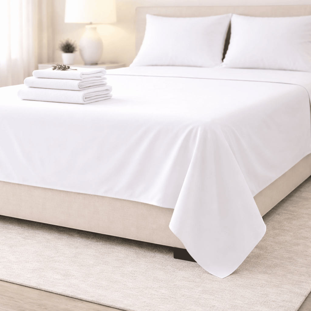 Tencel Flat Sheet Set - Elbadrawi Home