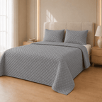Tencel Scallop Summer Quilt Set - Elbadrawi Home