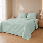 Tencel Scallop Summer Quilt Set - Elbadrawi Home