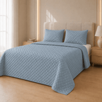 Tencel Scallop Summer Quilt Set - Elbadrawi Home