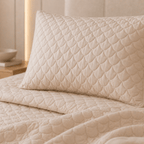 Tencel Scallop Summer Quilt Set - Elbadrawi Home