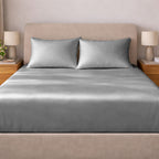 Tencel Silk Satin Fitted Sheet Set - Elbadrawi Home